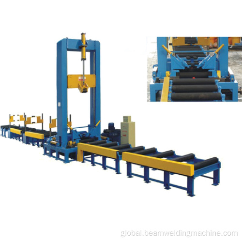 Automatic Assembling Machine H Beam Flange and Web Plates Assembly Machine Supplier